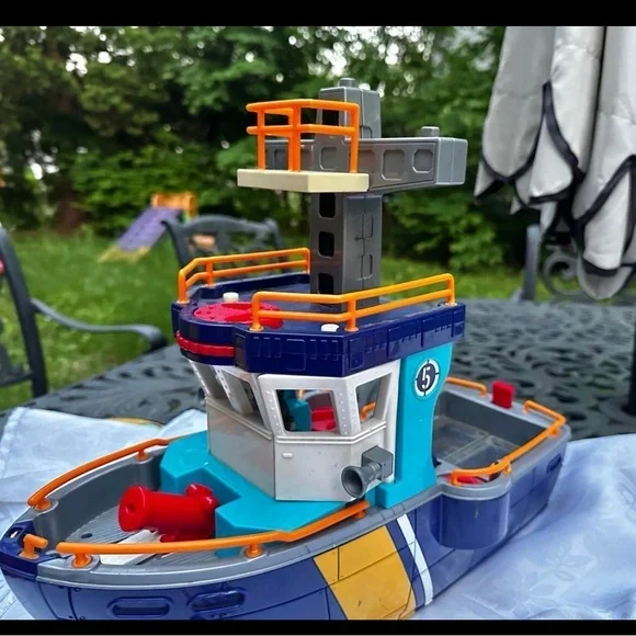 imaginext RESCUE boat COAST GUARD BOAT & Submarine DISCONTINUED - Picture 11 of 12